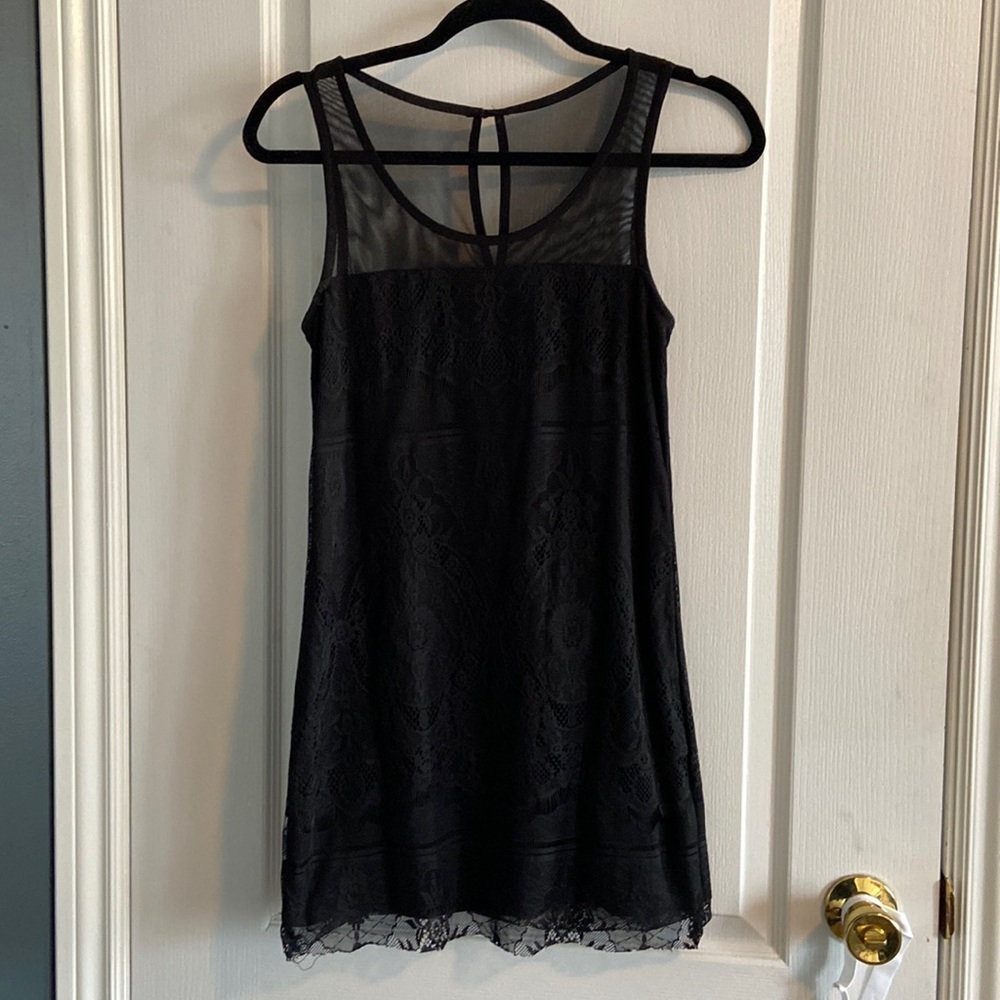 Dynamite black lace dress